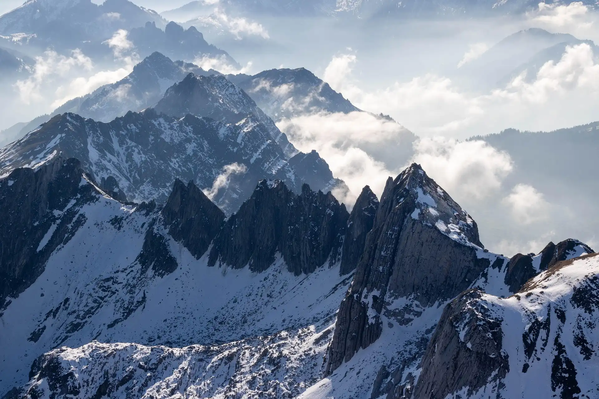Andes mountains landscape