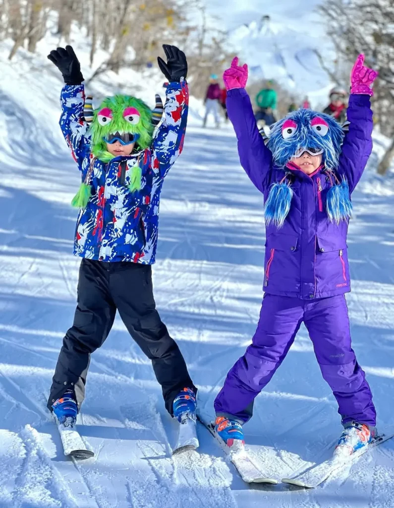 Ski slopes and chairlifts at Cerro Catedral ski resort in Bariloche